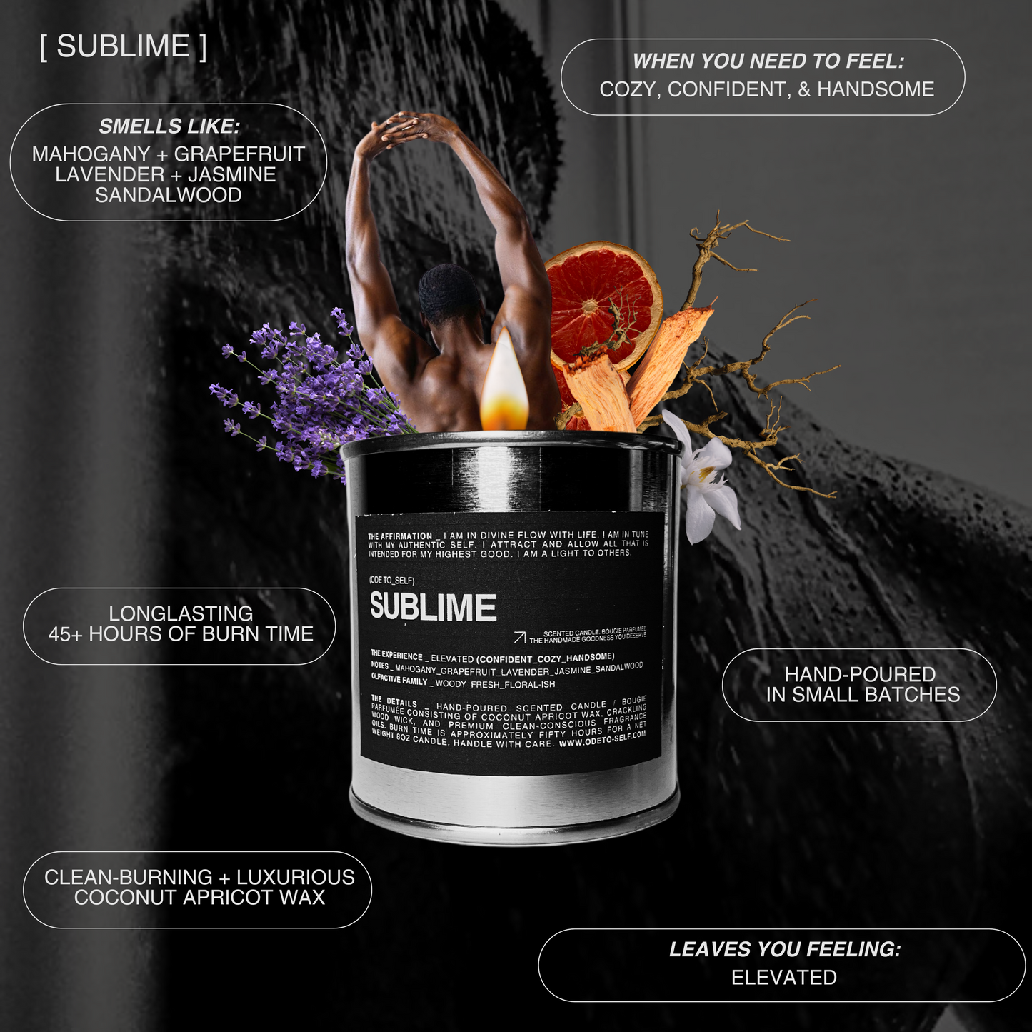 "SUBLIME" CANDLE