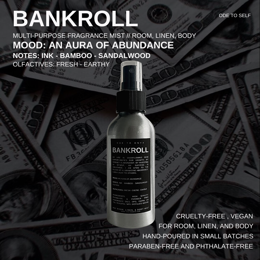 "BANKROLL" FRAGRANCE MIST