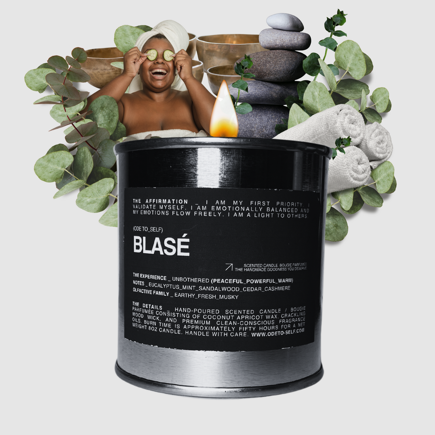 "BLASÉ" CANDLE