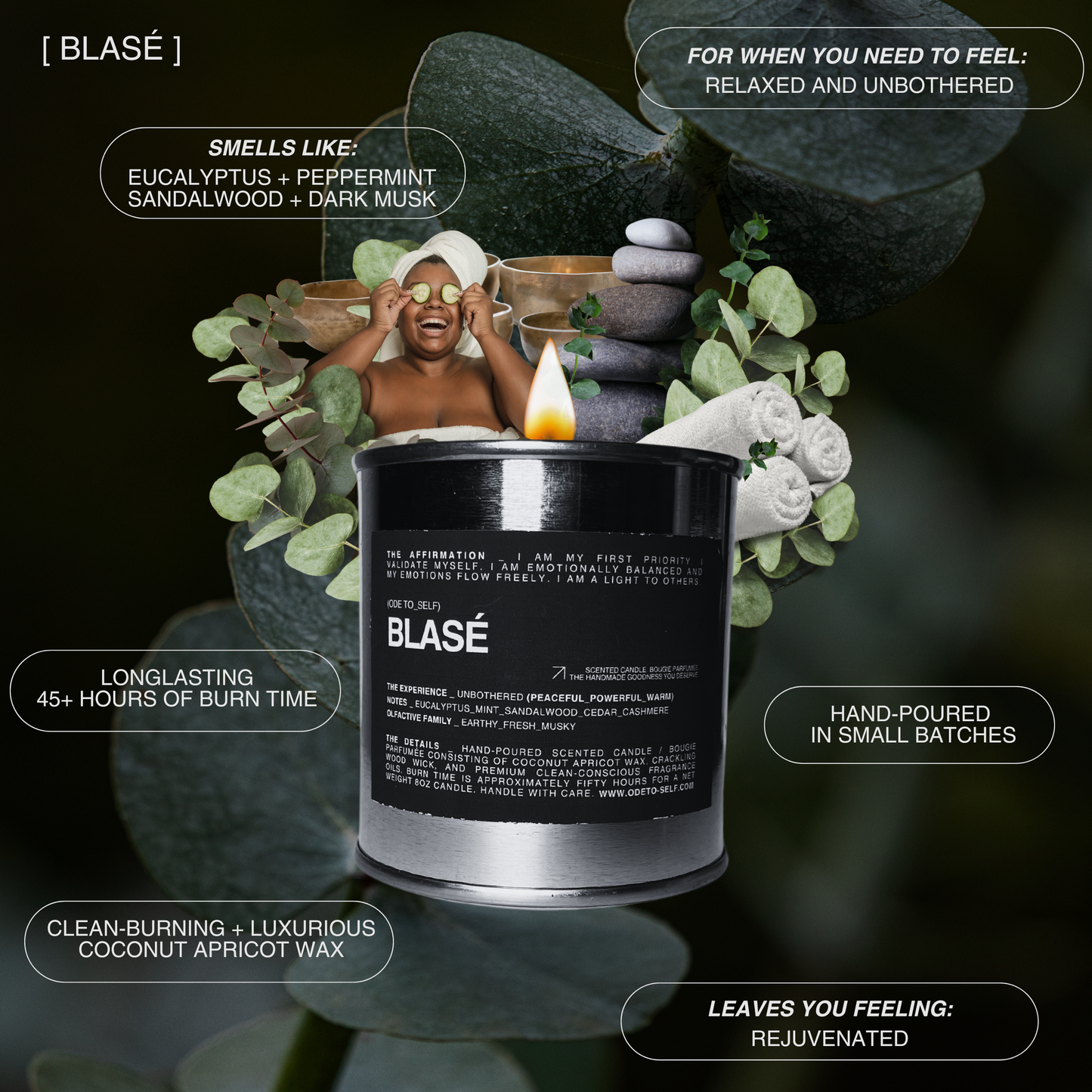 "BLASÉ" CANDLE